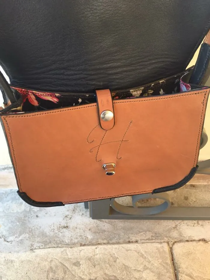 Création LC Sellerie : Sac a main 2